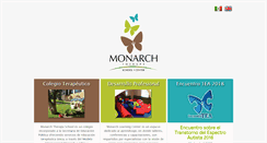 Desktop Screenshot of monarchmexico.org